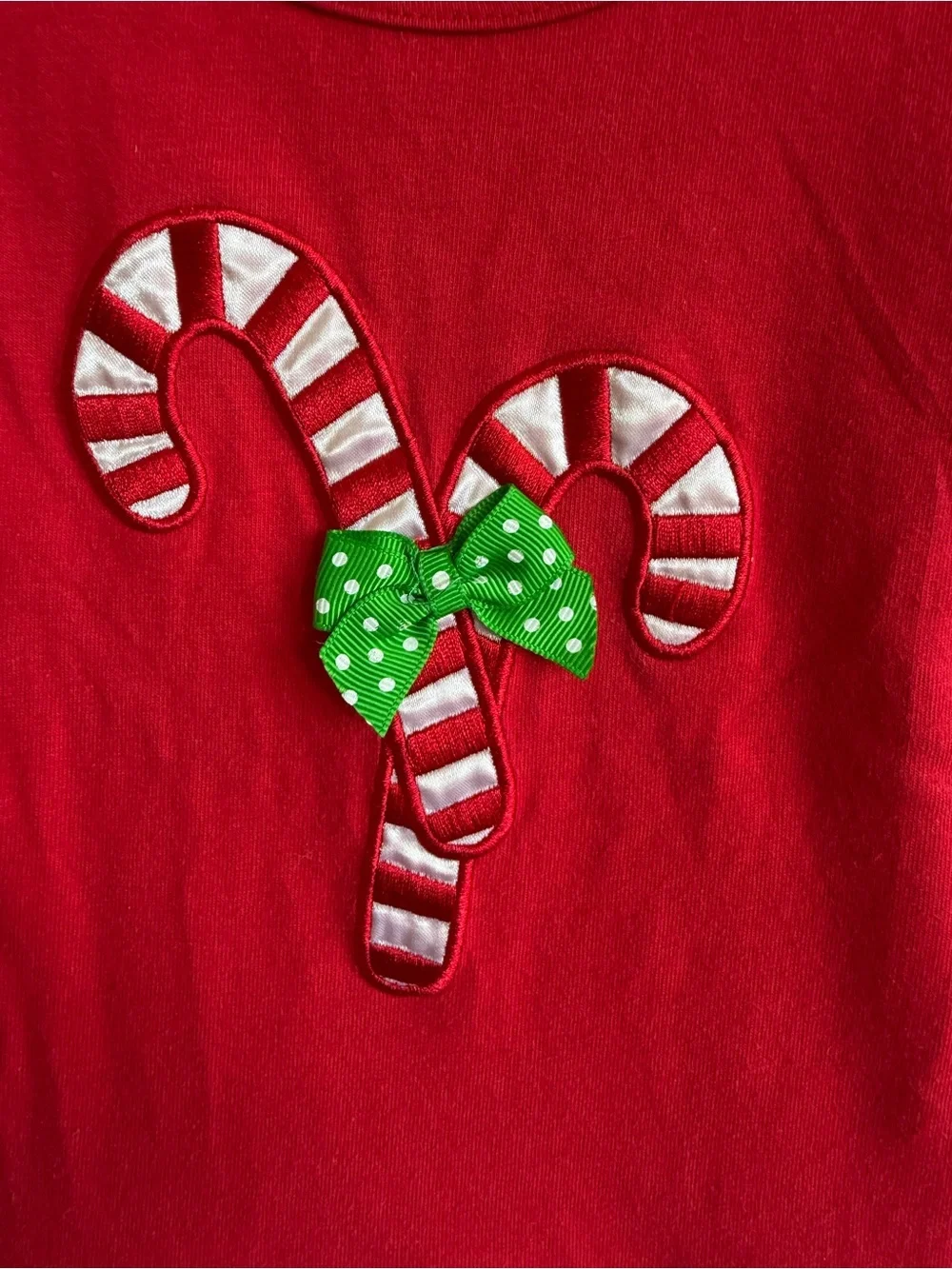 Youngland Girls Size 5 Christmas Candy Cane Tulle Dress Holiday